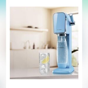 Sodastream Art Sparkling Water Maker in mist blue